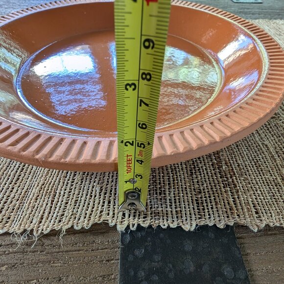 12" Terracotta Pie Plate - Made in the USA - Picture 6 of 6